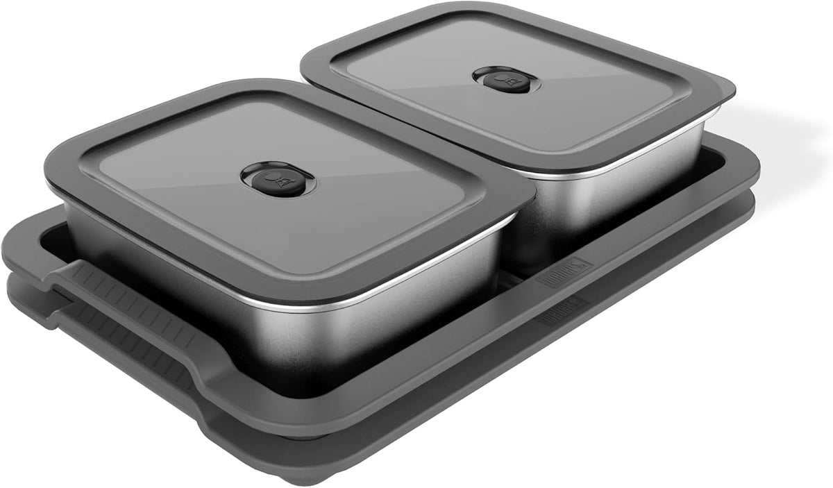 Weber Works™ Drop in Serving Tray - Prep, Cook, and Store Accessory