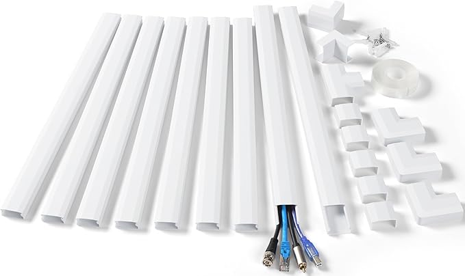 153in Wall Cable Hider, Cord Hider to Hide 3-4 Cords, TV Wire Hider - Image 7