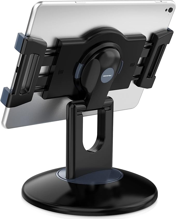 AboveTEK Retail Kiosk iPad Stand, 360° Rotating Commercial POS Tablet Stand by AboveTEK