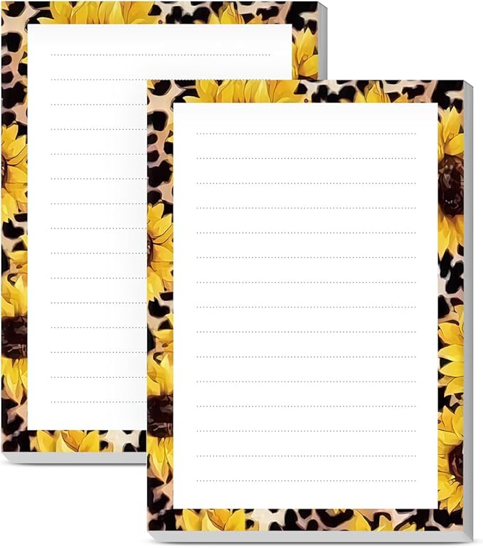 SXboxing Sticky Notes 4X6 Inches, 2 Pack Large Cute Self-Stick Pads, Bright by SXboxing