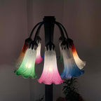 Bieye LS02 Lily Flower Blown Glass Lampshade - Image 7