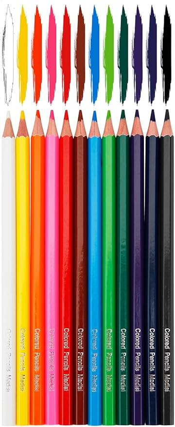 Madisi Colored Pencils Bulk - Image 3