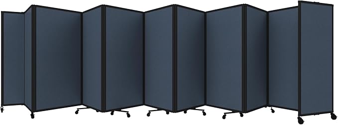 Versare Room Divider 360 Portable Wall Partition | Folding Panels | Large by VERSARE