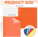 Feifeiya 36 Pack Plastic Report Covers - Image 2