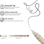 Attom Tech Art 05 Micro, Fineliner Pen Set Ink, Fine Point Pen, Artist - Image 3