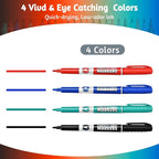SUQJOY Dry Erase Markers, Fine Tip Whiteboard Markers, Low Odor Dry Marker - Image 2