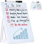 Dashify Desktop Dry Erase Board, Small Whiteboard by Unknown