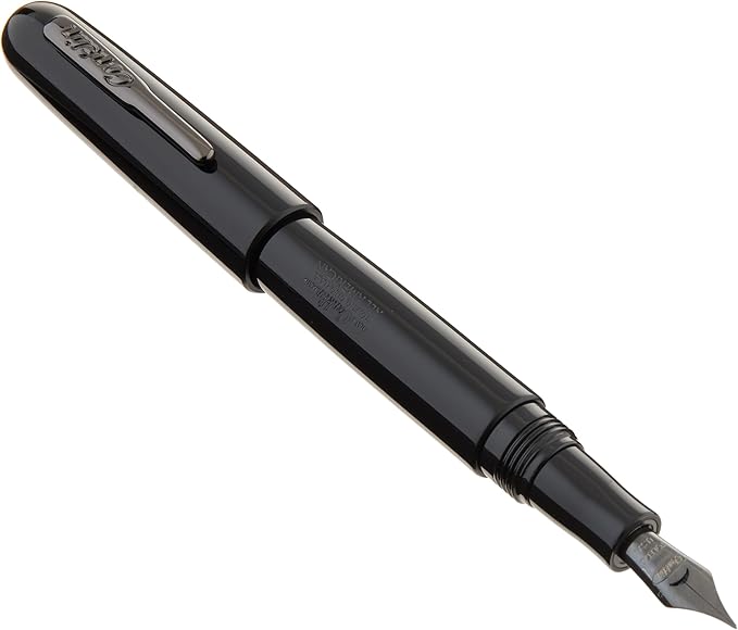 Conklin All American Fountain Pen in Black – Extra Fine Nib, Classic Design & by Conklin