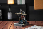 Amoysanli Medieval Armored Warrior Wearing Outerwear, Mobile Phone Stand Knight - Image 6
