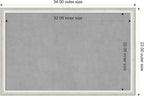 Amanti Art Silver Framed Magnetic Board 22x34 Large Vision Board - Image 3