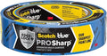 ScotchBlue PROSharp Painter's Tape 1.5 Inch Wide 1 Roll Blue Tape Protects by ScotchBlue