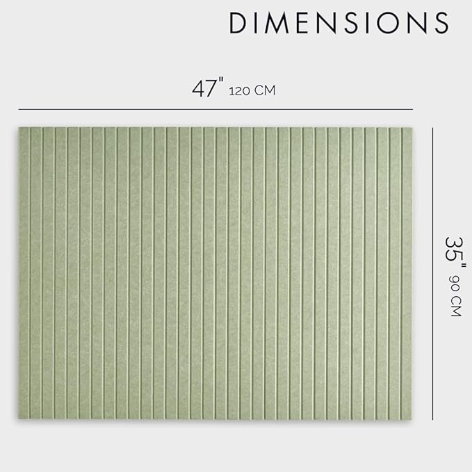 VIVELDA Large Bulletin Board 48"x36" - Image 5