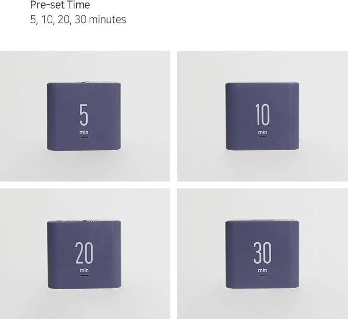 mooas Multi Cube Timer/Rotating Flip Clock Timer, Simple Operation, Digital - Image 2