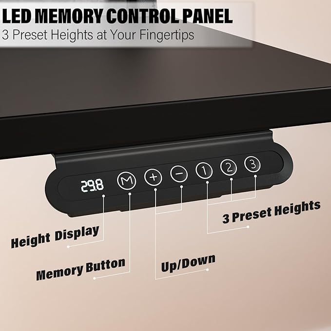 Kingant 40 x 24 Inch Electric Standing Desk - Image 6