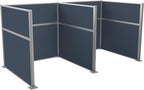 Versare Hush Panel Cubicle Kit | Workstation Partition Walls | Sound Dampening by VERSARE