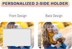 Custom Badge Holder ID Card Hold Case, Personalized Retractable Badges Holders - Image 2
