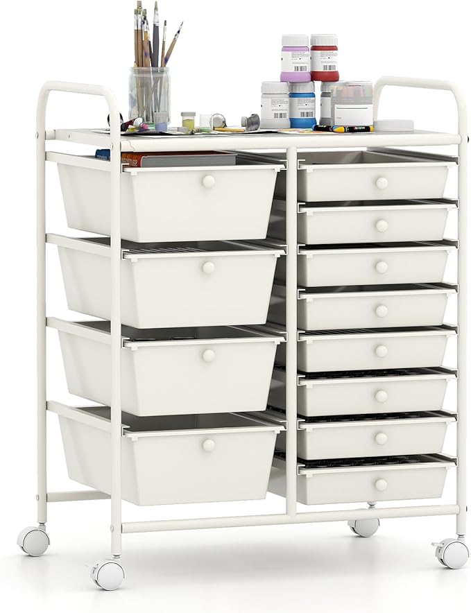Giantex 12 Drawer Rolling Cart by Giantex