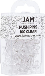 JAM PAPER Colorful Push Pins - Image 2