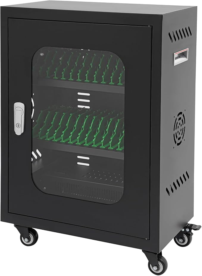 Rechargeable Mobile Phone Charging Cabinet, 30 Slots Cell Phones Charging by InSyoForeverEC