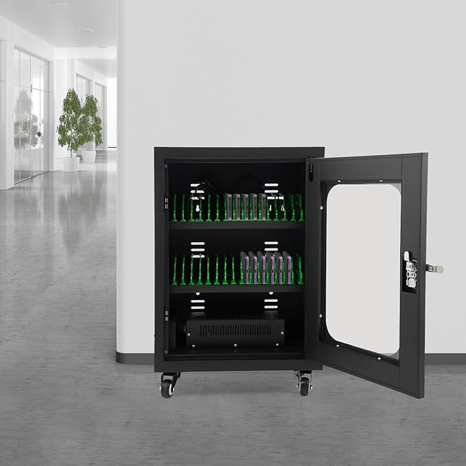 Rechargeable Mobile Phone Charging Cabinet, 30 Slots Cell Phones Charging - Image 2