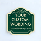 Custom Decorative Outdoor Metal Sign