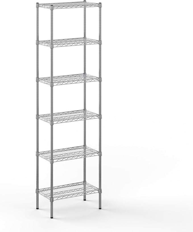 Regal Altair 14" Deep x 24" Wide x 86" Height Wire Shelving Kit | 6-Tier | NSF by Regal+Altair