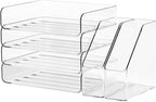 FANXIYQ 4-Tier Clear Acrylic Paper Tray Organizer by Unknown