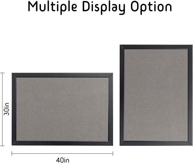 Gideal Bulletin Board 40x30 Inch, Cork Board - Image 6