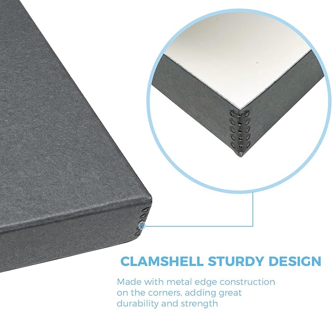 Lineco Folio Storage Box, Clamshell Design - Image 4