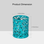 EasyPAG Teal Pen Holder for Desk, 2 Pack Round Pen Organizer, Brush Holder for - Image 4