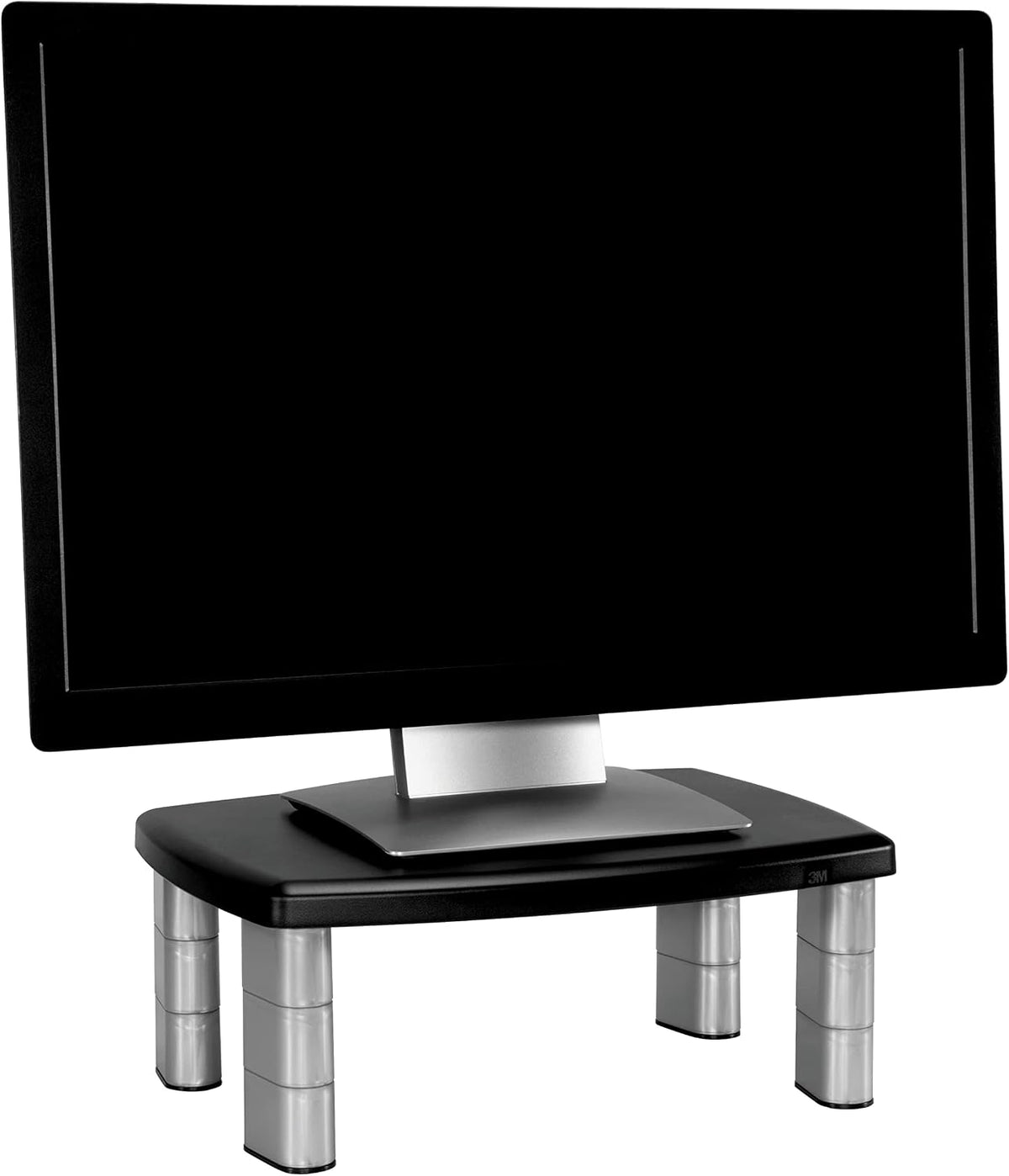 3m adjustable monitor stand, three leg segments, simply, main product view