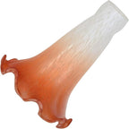 Bieye LS91S Lily Flower Blown Glass Lampshade by Bieye