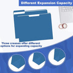 File Folder, HERKKA 30 Pack 1/3 Cut Tab File Folders, File Folders Great - Image 4