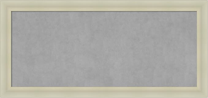 Amanti Art Silver Framed Magnetic Board 25x53 Oversize Vision Board by AmantiArt