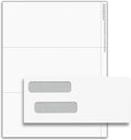 NextDayLabels - 3 UP Laser W-2 Forms, Employee Copy, Horizontal Format by NextDayLabels