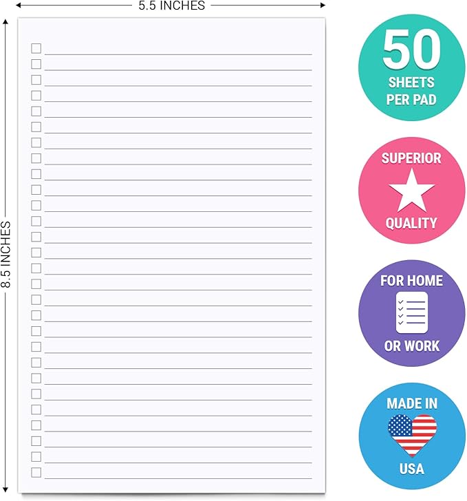 321Done Checklist Notepad Planning Pad - Image 2