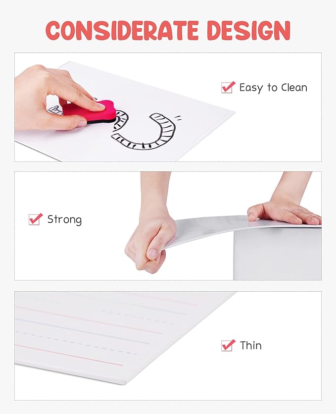 GAMENOTE Small Dry Erase Lap Boards - Image 4