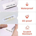 Risio Thermal Labels 2"x1.18", 220 Labels/Roll, Waterproof, Oil-Resistant - Image 3