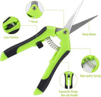 BEoffer 4 Pack Pruning Shears, 6.5 Inch Garden Scissors Gardening Hand Pruning - Image 3