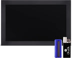 HBCY Creations Rustic Black Magnetic Wall Chalkboard, Small Size 11" x 17" - Image 4