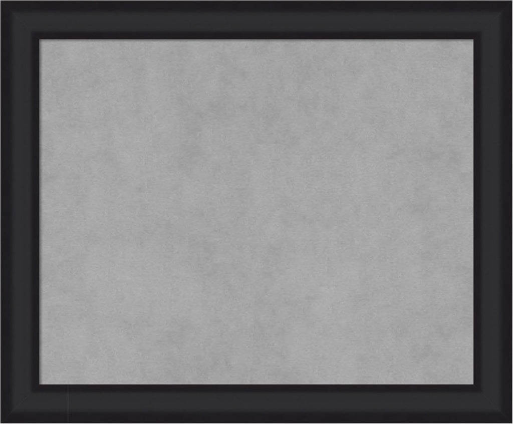 Amanti Art Black Framed Magnetic Board 19x23 Small Vision Board