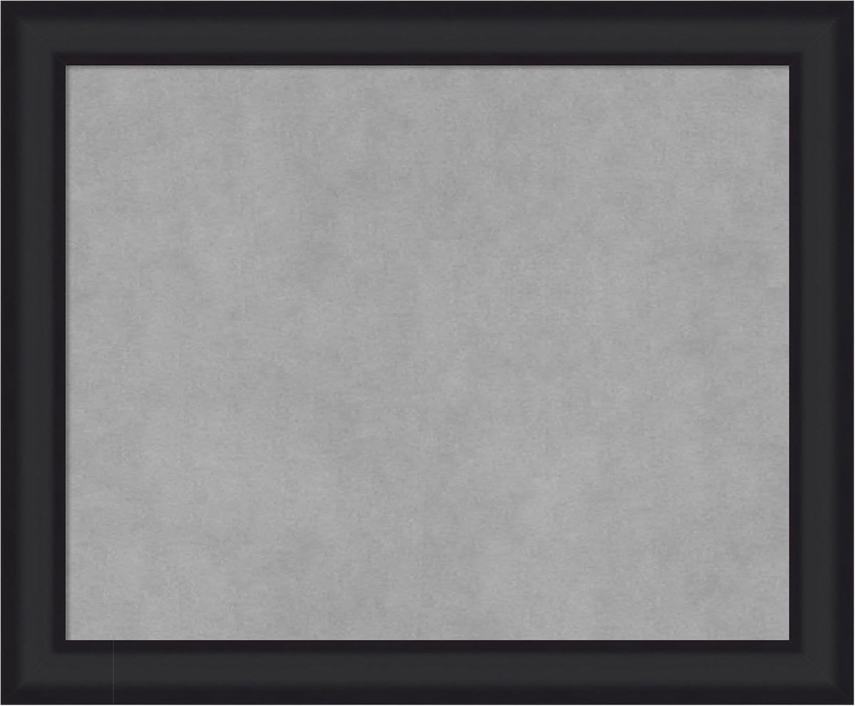 Amanti Art Black Framed Magnetic Board 19x23 Small Vision Board