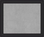 Amanti Art Black Framed Magnetic Board 19x23 Small Vision Board by AmantiArt
