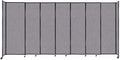 Versare Straightwall Sliding Portable Wall Partition | Freestanding Office by VERSARE