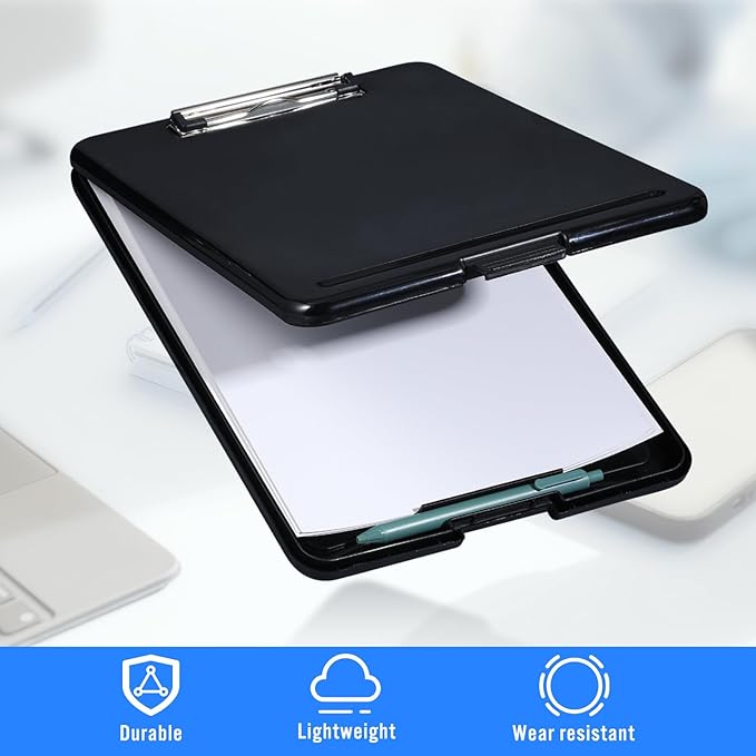 Ireer 12 Pcs Plastic Clipboard - Image 4
