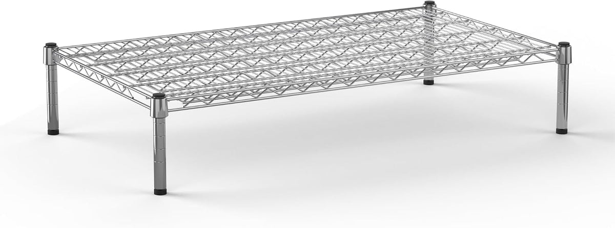 Regal Altair 24" Deep x 42" Wide x 8" Height Wire Shelving Kit | 1-Tier | NSF