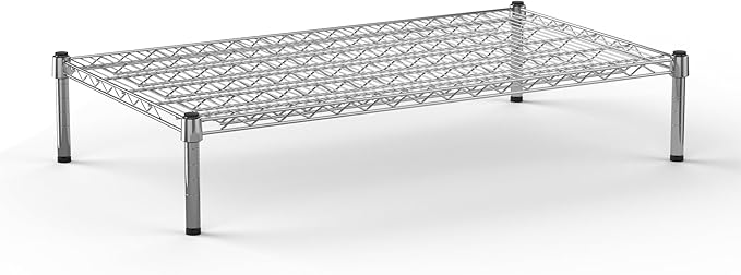 Regal Altair 24" Deep x 42" Wide x 8" Height Wire Shelving Kit | 1-Tier | NSF by Regal+Altair