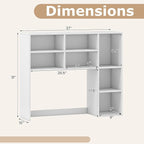 Tangkula Desktop Bookshelf, 3-Tier Desk Display Rack Organizer - Image 3