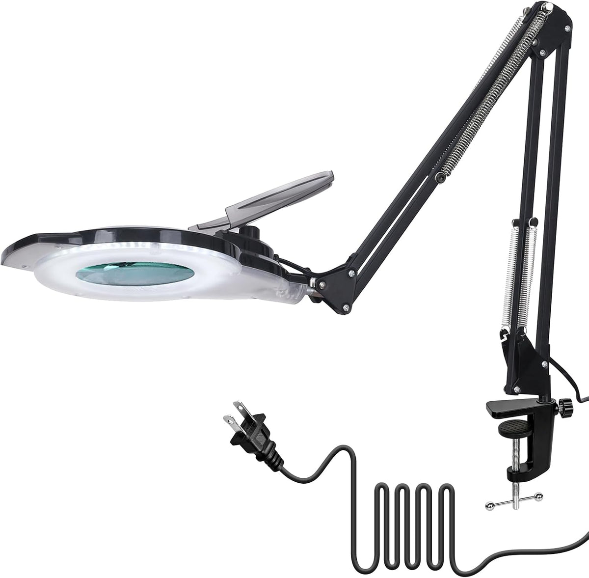kirkas led magnifying lamp with clamp, 2,200 lumens, main product view