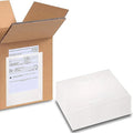 PSBM 1000 PCS 7.5 x 5.5 Inch Clear Blank Packing List Envelopes, Shipping by PackagingSuppliesbymail